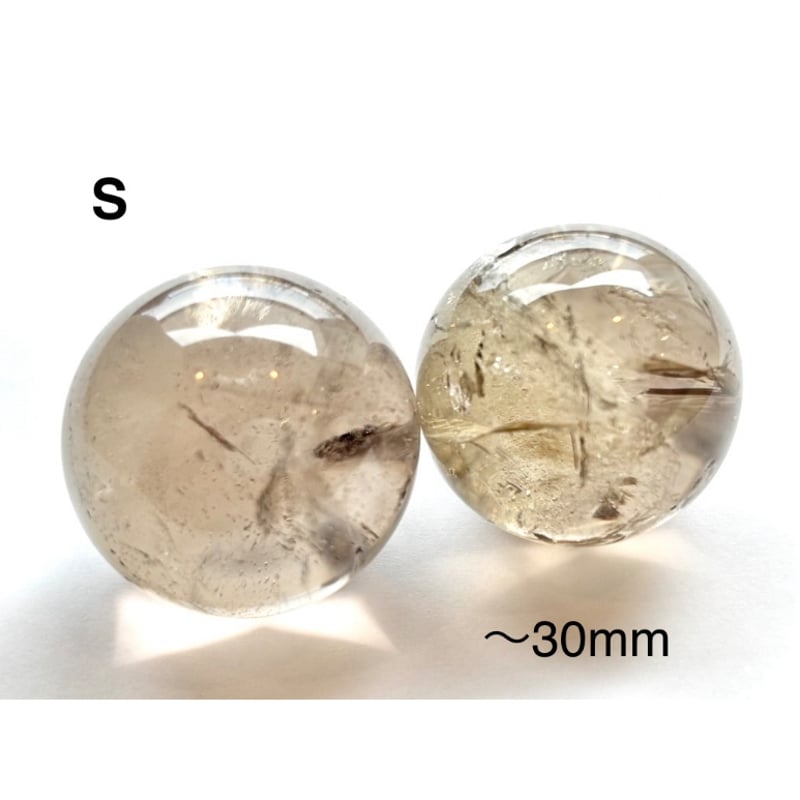 スモーキークォーツ 丸玉〇 | WISTERIA-KYOKO