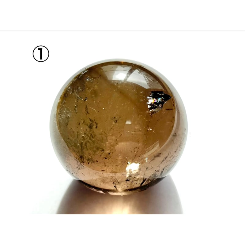 スモーキークォーツ 丸玉〇 | WISTERIA-KYOKO