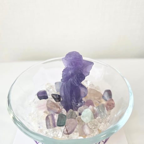 天使のフローライト 【浄化セット】