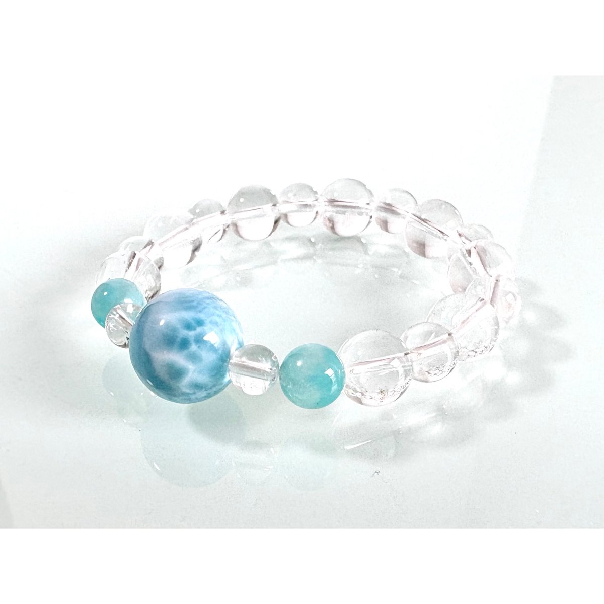 お客 ラリマーブレスレット iAk様 お客 ラリマーブレスレット iAk様