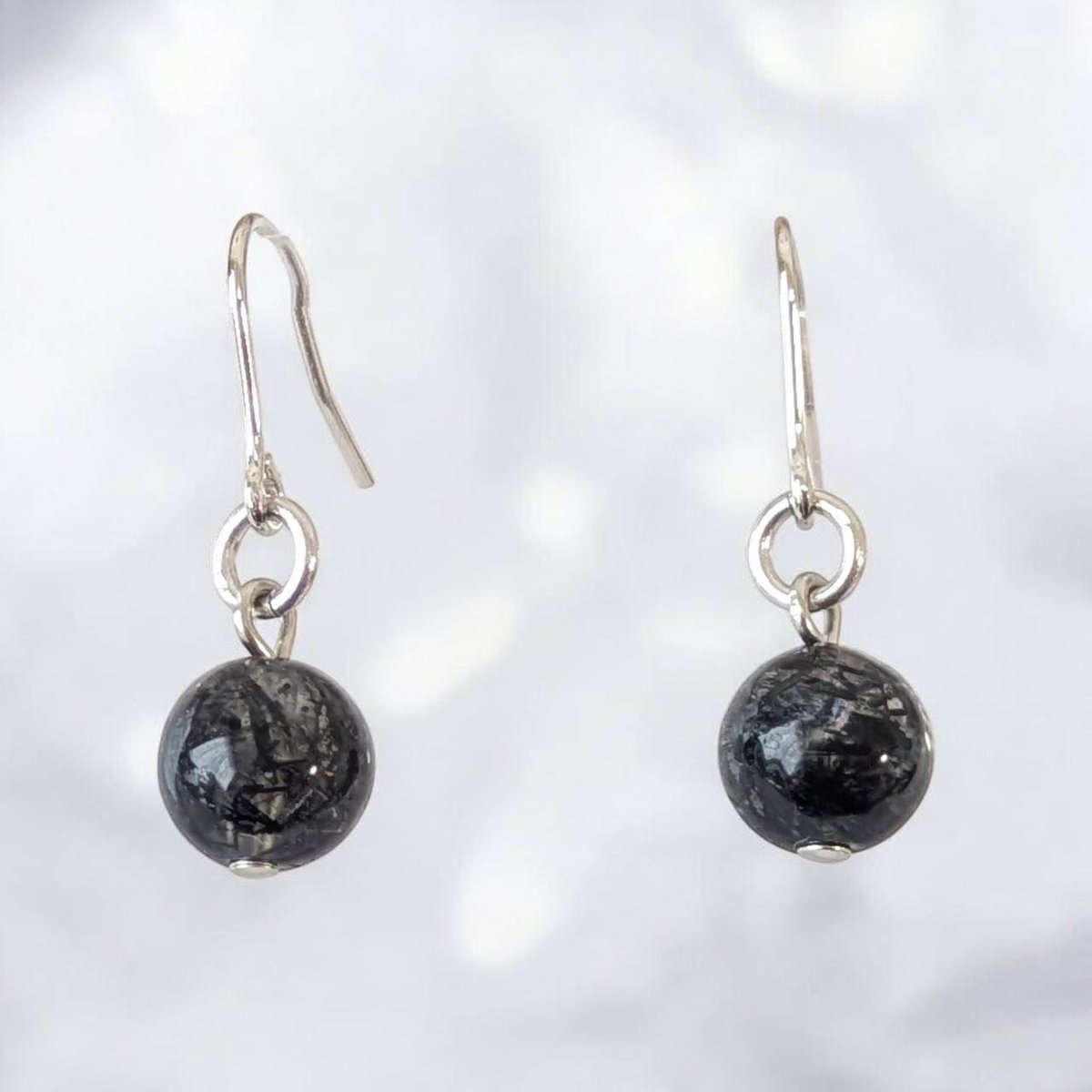 ブラックルチルクォーツ】 ブレスレット ☆ ピアス | WISTERIA-KYOKO