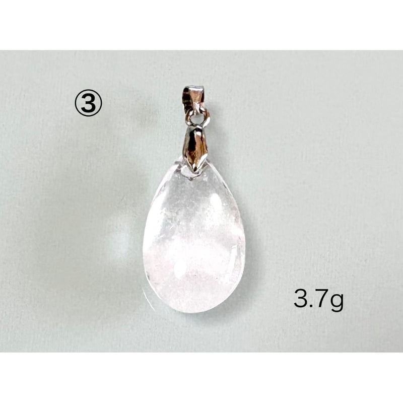 ホワイトガーデンクォーツ】 ペンダントトップ | WISTERIA-KYOKO
