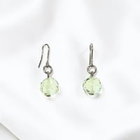 【グリーンアメジスト】 ピアス
