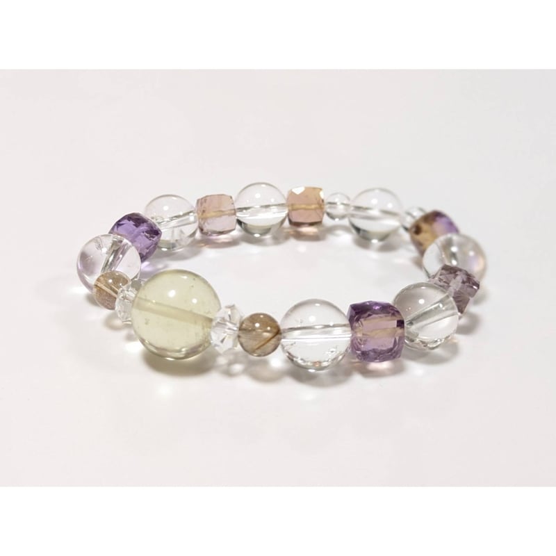 リビアングラス【循環ブレスレット】 | WISTERIA-KYOKO