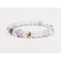 【エレスチャルクォーツ】 ブレスレット 《右手可》 ☆ ピアス