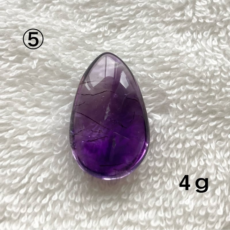 スーパーセブン　ジンバブエ産　原石　165.5グラム スーパーセブン原石ルース 4g～5g前後 | WISTERIA-KYOKO
