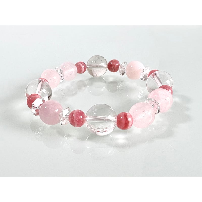 ラリマー　インカローズ　ブレスレット Aloha Serenade Luxury Collection インカローズ ブルートパーズ