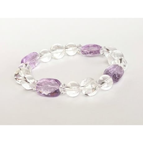 【アイリスクォーツ＆アメジスト(ハート)】内径約15cm 浄化済み アイリスクォーツ＆アメジスト(ハート)】内径約15cm 浄化済み