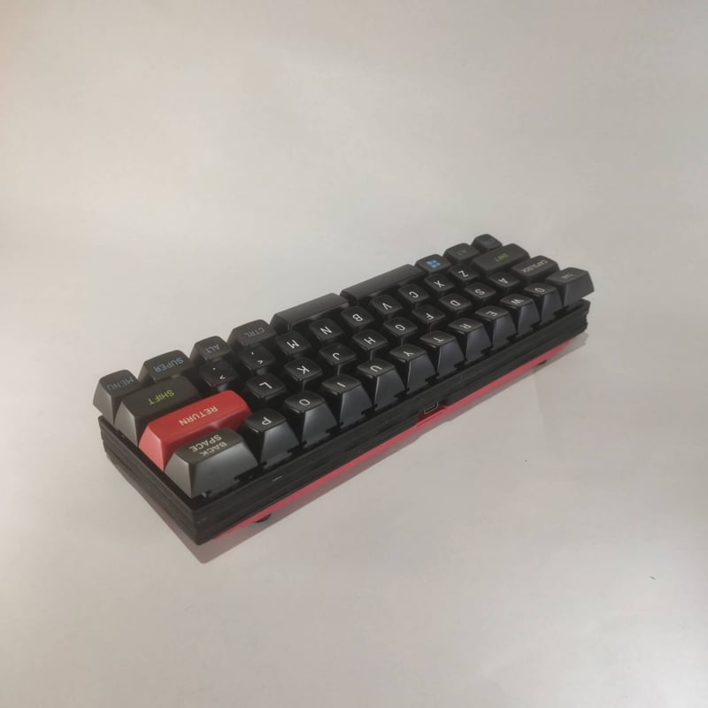 pochi｜初心者にも優しい40%キーボード｜ボディ | Meck｜メック