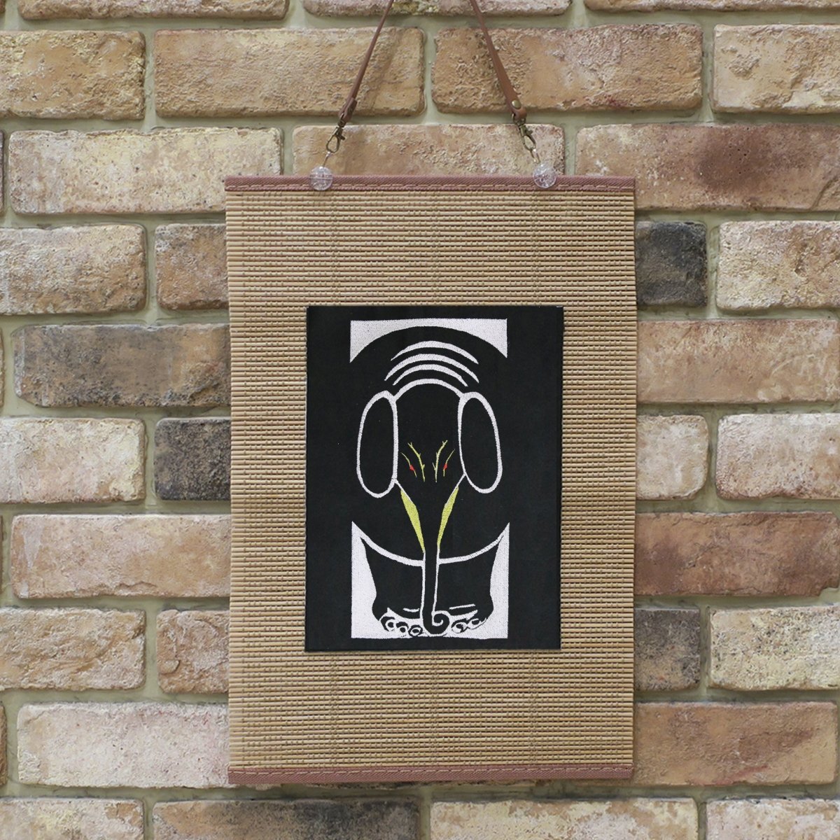 アカ族の手刺繍タペストリー 受注製作】コスモスの咲くころ Autumn garden2023 手刺繍タペストリー