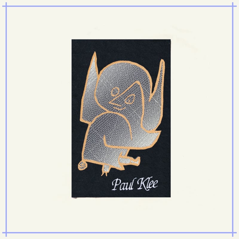無限の造形　上下巻　Paul Klee　パウル・クレー　初版　ケース付 パウル・クレー 「鈴をつけた天使」バウハウス 刺繍 ストート