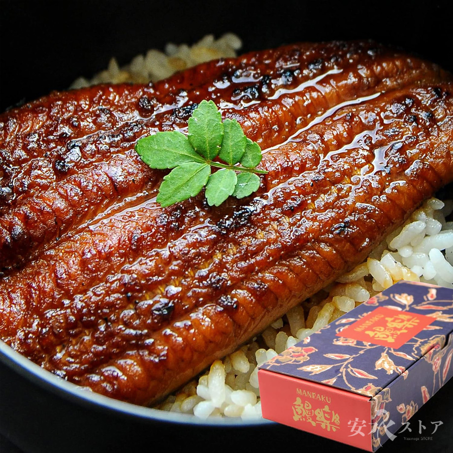 鰻楽 ( 宮崎 ) 国産 鰻の蒲焼き 140g × 2尾 | 安永ストア