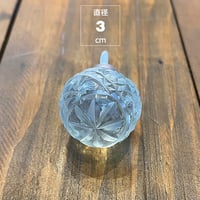 デコレーション ノブ ガラス 直径3cm DIY 取手 ツマミ 引出 素材 材料