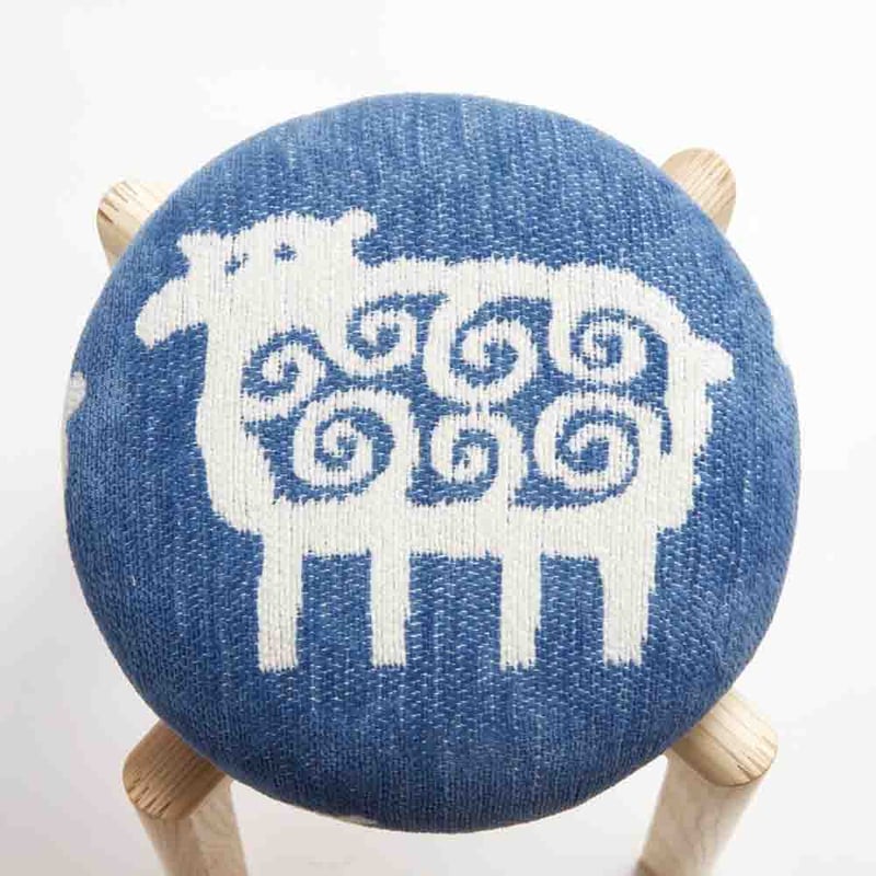 クリッパン 匠工芸 コラボ スツール ヒツジ シュニール コットン 北欧