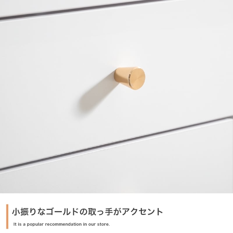 デスク W90cm ホワイト 白 大理石柄 ゴールド 脚 取手 引出し付き 韓国