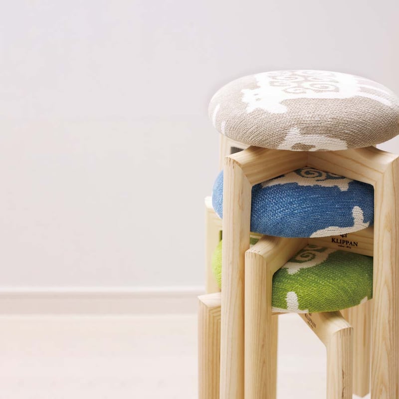 クリッパン 匠工芸 コラボ スツール ヒツジ シュニール コットン 北欧