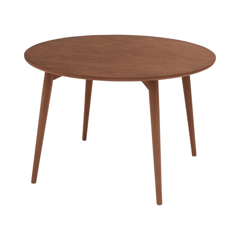 木製 円形 ダイニングテーブル 3～4人用 アッシュ ナチュラル ブラウン