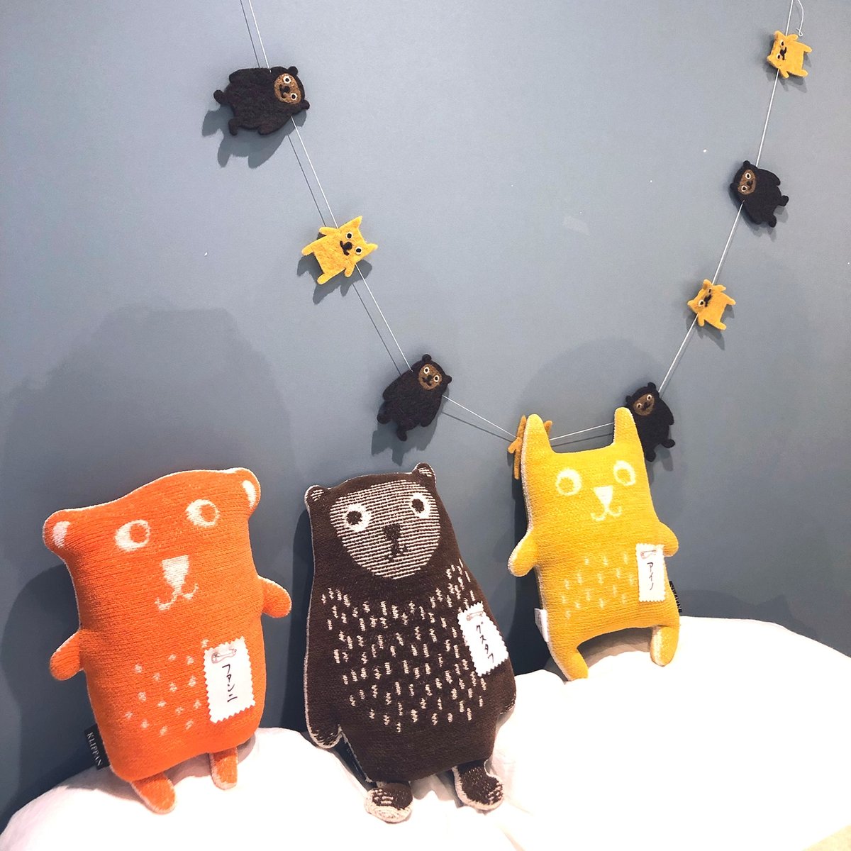 クリッパン カドリーベアズ グスタフ ぬいぐるみ ブラウン