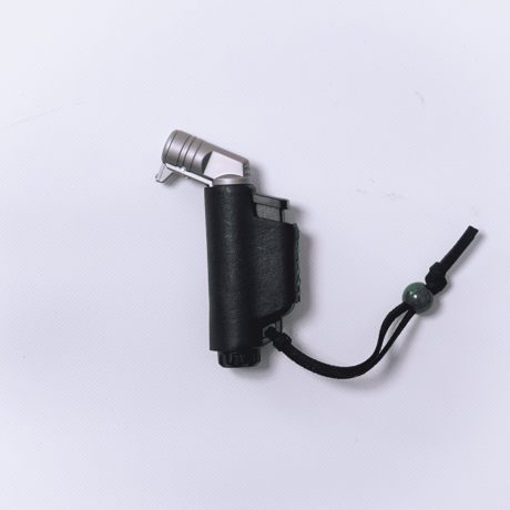torch lighter -leather case-