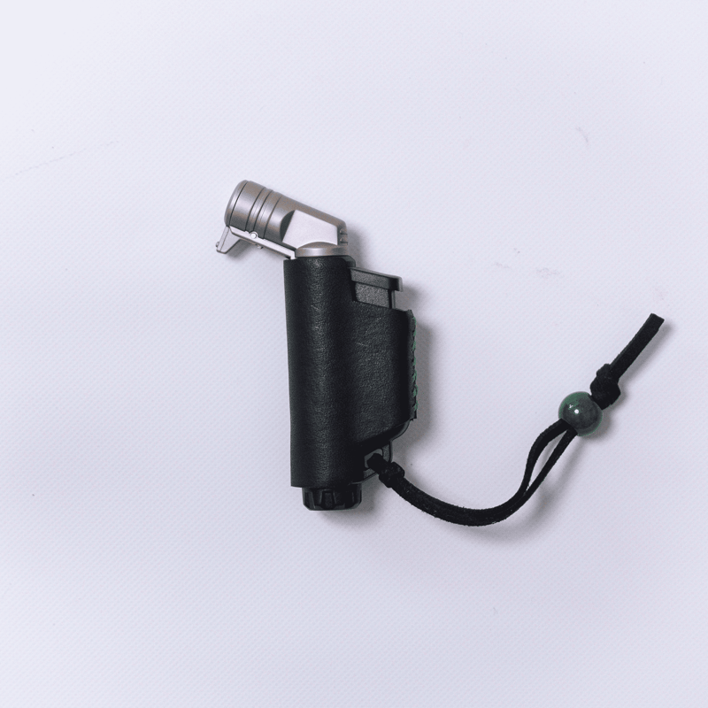 torch lighter -leather case- | siki