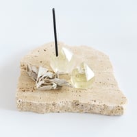 Incense Holder  -Citrine-