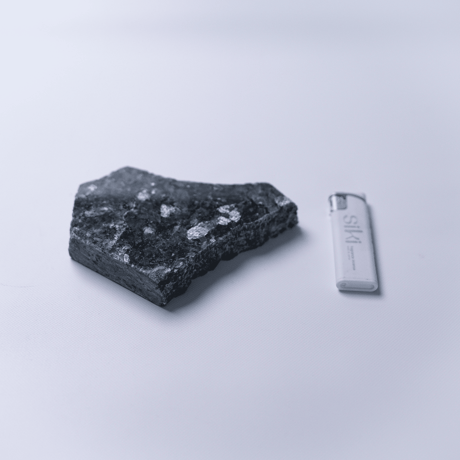 stone plate  -blue pearl-