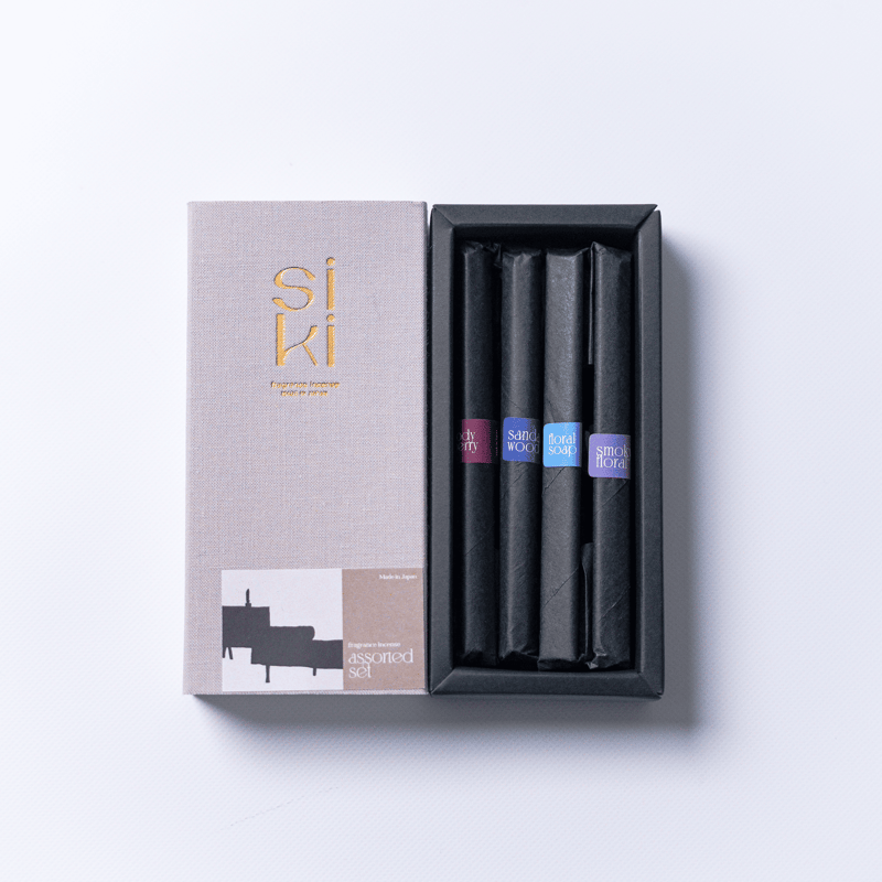 緻密/Subtlety 4枚セット fragrance incense -assorted set- 40sticks | stu