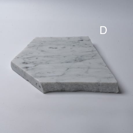 stone plate  -white marble-