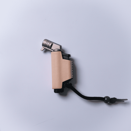 torch lighter -leather case-