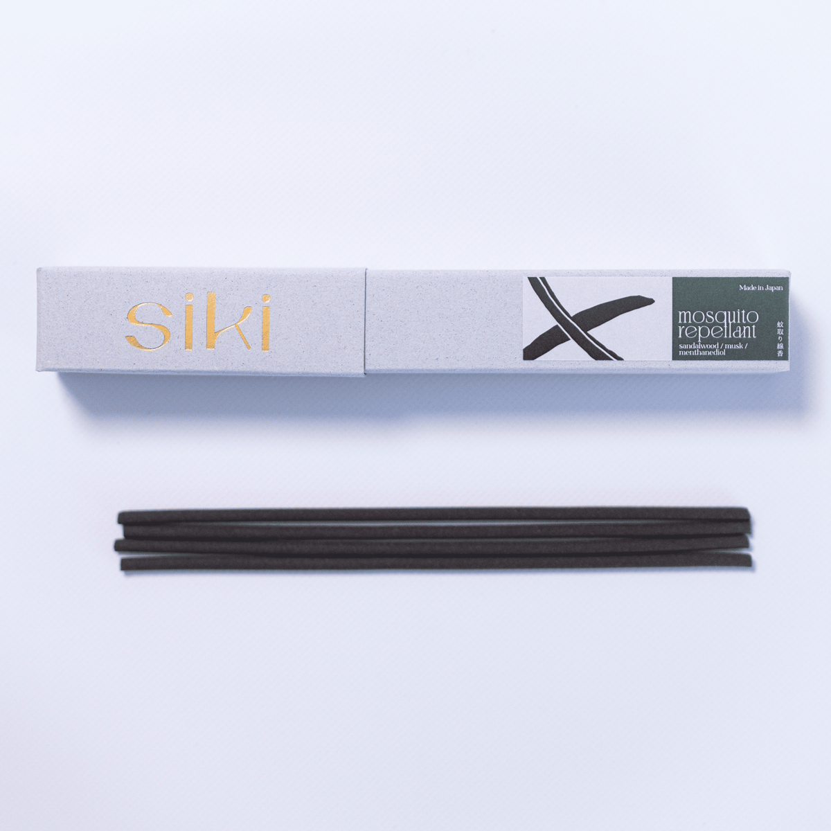 mosquito repelling incense 15sticks (蚊取り線香) | siki