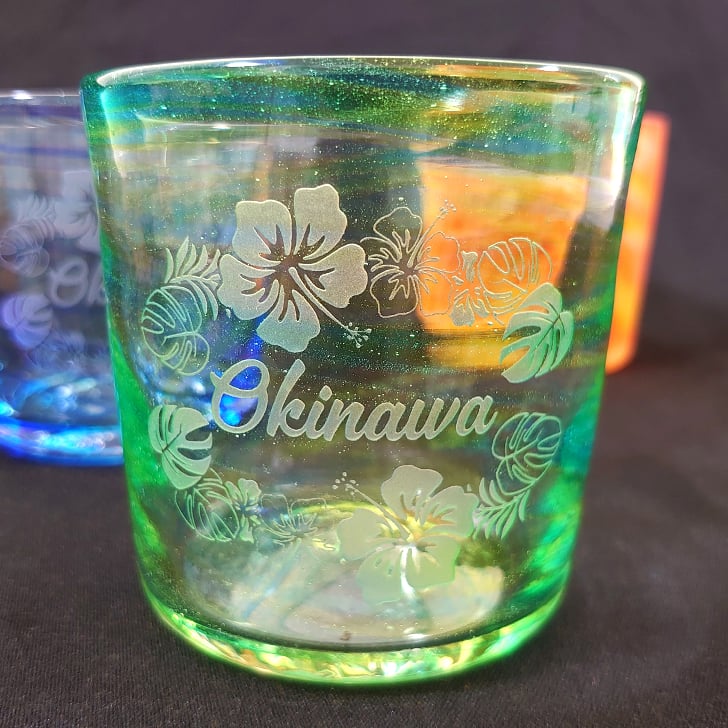 琉球ガラス3色セット【OkinawanGlass】 | かりゆし・21OnlineShop
