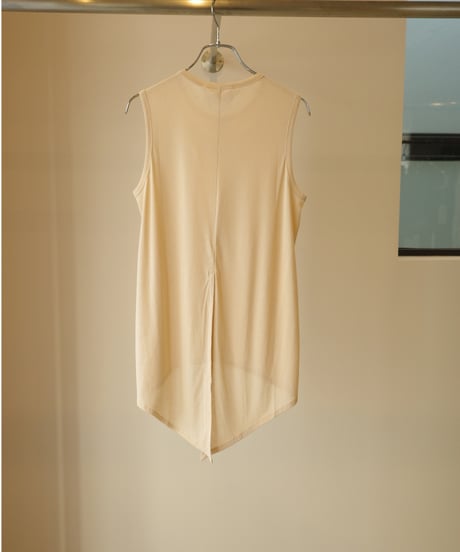 MARGE "Back slit tank top"