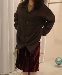 TOO shirts  "PYJAMA" bamboo brown