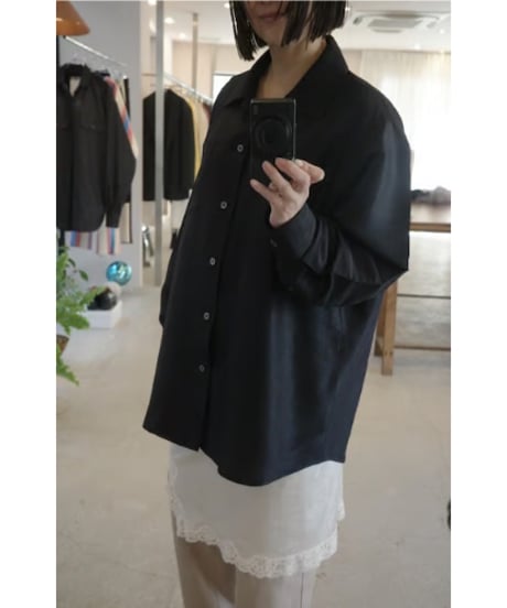 TOO shirt  / Tou Exclusive "PYJAMA"  black