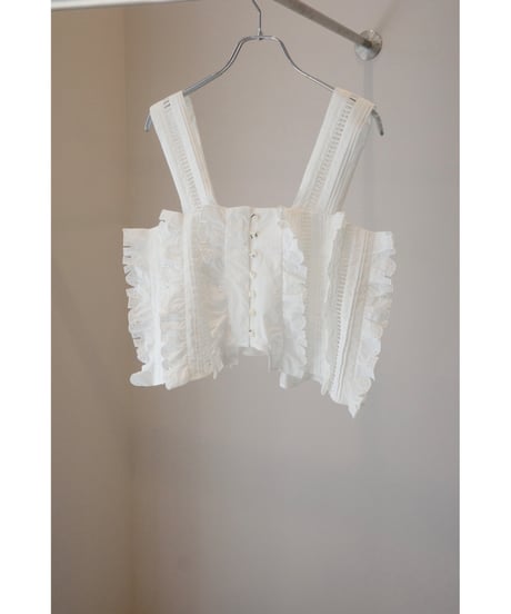 JUN MIKAMI "カットラッフルCAM" white