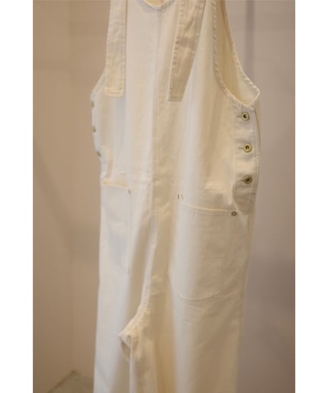 pelleq "denim dungarees" natural / black