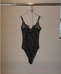 charrita "Body encaje" body suits / black
