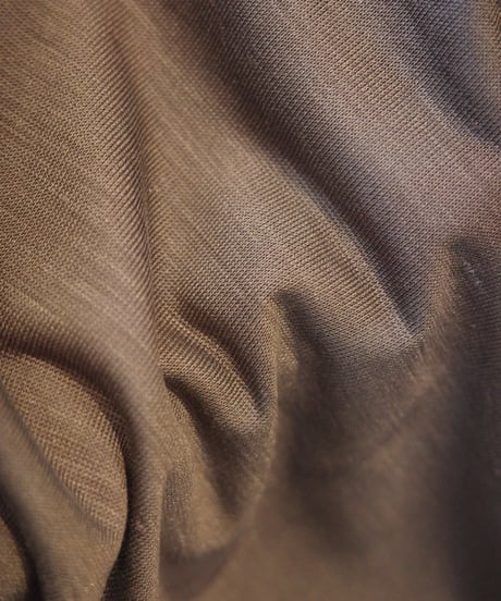 MALU “CLAIRE” Skipper collar long sleeve / brown