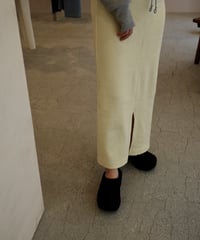 Ernie Palo "tight skirt"  ivory