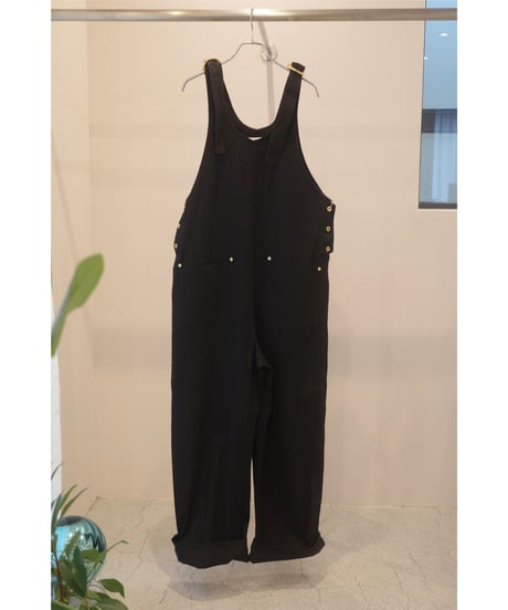 pelleq "denim dungarees" natural / black