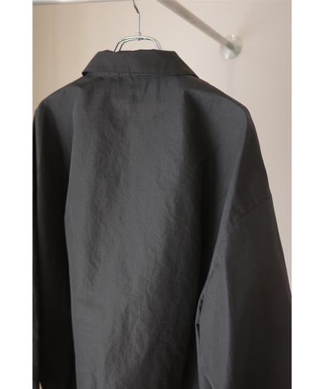 MARGE "High-Count floral motif blouson" black