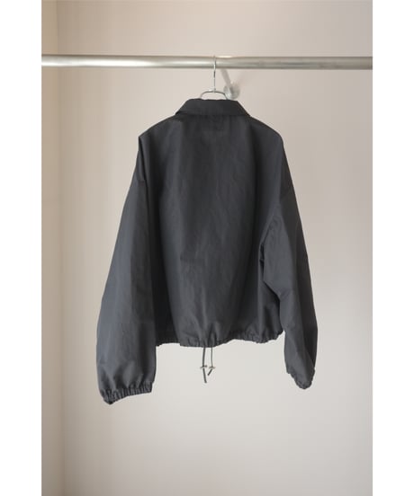 MARGE "High-Count floral motif blouson" black