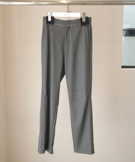 FUMIKA_UCHIDA "Zipped Hem Slacks"  Middle grey / 36