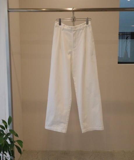 TOO pants "BACKY" white