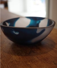charrita "Bowl mancha azul"