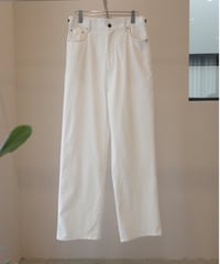 JUN MIKAMI "デニムパンツ”white  / M