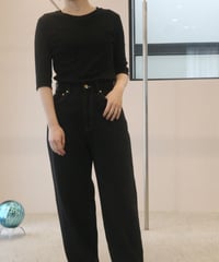 SOWER "MISTY" tops / black