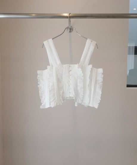 JUN MIKAMI "カットラッフルCAM" white
