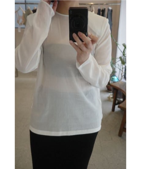 SOWER "NINA" tops  ivory