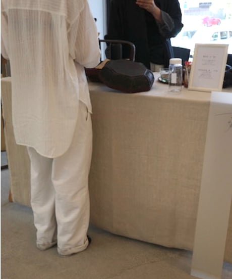 TOO pants "BACKY" white
